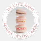 ベーカリーカスタムフォト包装シール ラウンドシール (正面)