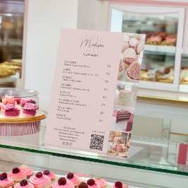 ベーカリーカスタムモノグラムロゴ価格表 台座サイン