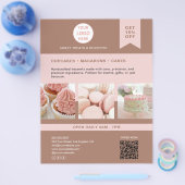 ベーカリーカスタムロゴフライヤー チラシ (シングル)