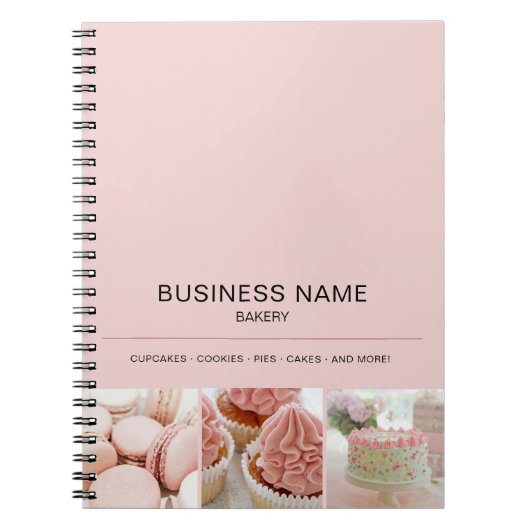 ベーカリーカスタム写真事業 ノートブック (正面)