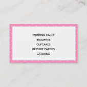 ベーカリーカスタム名刺 名刺 (裏面)