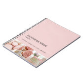 ベーカリーカップケーキショップビジネス ノートブック (左側)