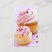 ベーカリーカップケーキビジネスカード 名刺 (裏面)