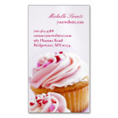 ベーカリーカップケーキ マグネット名刺 (正面縦)