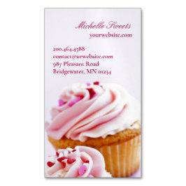 ベーカリーカップケーキ マグネット名刺