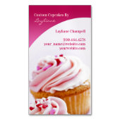 ベーカリーカップケーキ マグネット名刺 (正面縦)