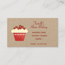 ベーカリーカップケーキ 名刺