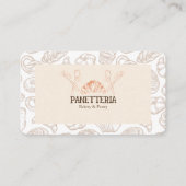 ベーカリーカフェベージュアンドブラウン ロイヤリティカード (正面)