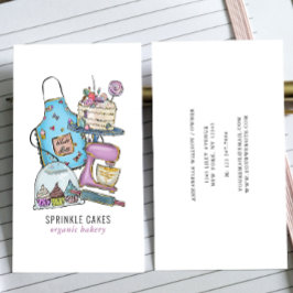 ベーカリーカラフルモダン 名刺