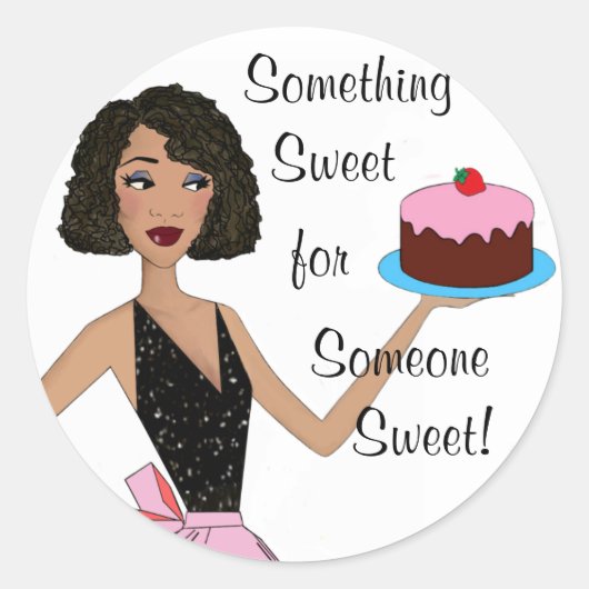 ベーカリーギフトラベルとシール ラウンドシール (正面)