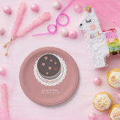 ベーカリークッキーズ自家製グッズビスケット ペーパープレート (パーティー)