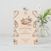 ベーカリーグランドオープニング招待⭐⭐⭐⭐⭐(8.13k) 招待状 (スタンド正面)