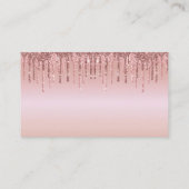 ベーカリーグリッタードリップバラ金ゴールドロイヤリティパンチ ロイヤリティカード (裏面)