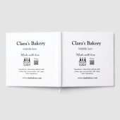 ベーカリーケーキに愛q rで作った具材を加える ゲストブック (全面)