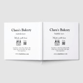 ベーカリーケーキに愛q rで作った具材を加える ゲストブック (全面)