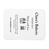 ベーカリーケーキに愛q rで作った具材を加える マグネット (横)