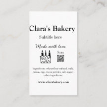 ベーカリーケーキに愛q rで作った具材を加える