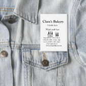 ベーカリーケーキに愛q rで作った具材を加える 缶バッジ (インサイチュ)