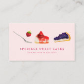 ベーカリーケーキショップタートビジネスカード 名刺 (正面)