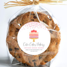 ベーカリーケーキピンクグラデーションプレッシャーデザート