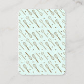 ベーカリーケーキロゴご購入ありがとうございます エンクロージャーカード (裏面)