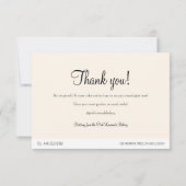 ベーカリーケ気にーキー教示カード ノートカード (裏面)