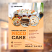 ベーカリーサービスウィンドウの固定 ウィンドウサイン (シート2)