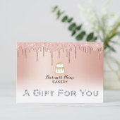 ベーカリーシェフのバラ金ゴールド滴下贈与証 (スタンド正面)