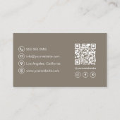 ベーカリーシェフモダン 名刺 (裏面)