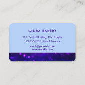 ベーカリーシェフ転がウィスクのピンパープルブルー 名刺 (裏面)