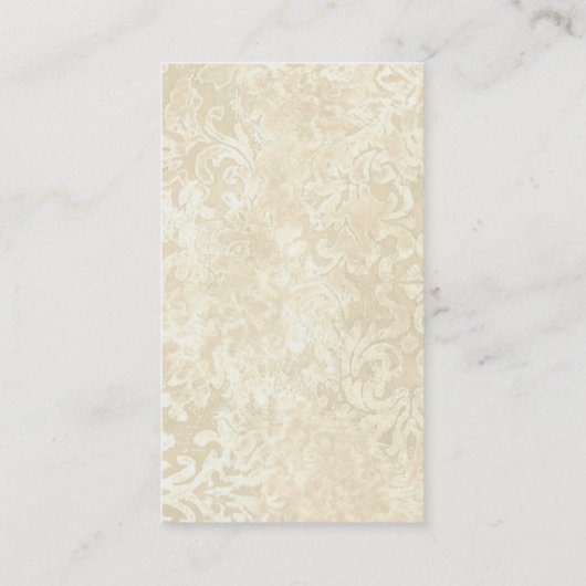 ベーカリーショップまたはケーキデザイナーの名刺 名刺 (裏面)