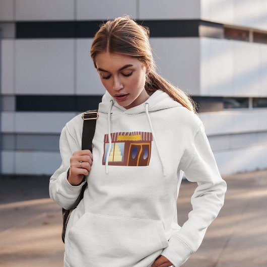 ベーカリーショップフロントケーキ店 パーカ