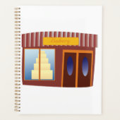 ベーカリーショップフロントケーキ店 プランナー手帳 (正面)