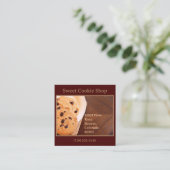 ベーカリーショップベイカークッキー スクエア名刺 (スタンド正面)