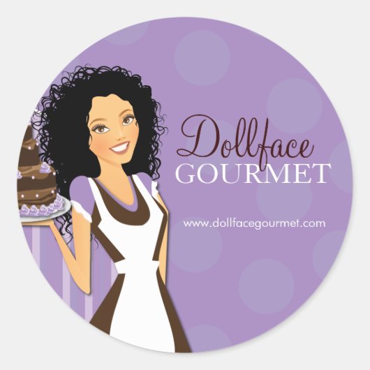 ベーカリーシール ラウンドシール (正面)