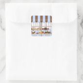 ベーカリースイーツ食品シール スクエアシール (バッグ)