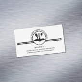 ベーカリースイートトリートカブルズロゴカスタム マグネット名刺 (インサイチュ)