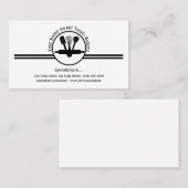 ベーカリースイートトリートカブルズロゴカスタム 名刺 (正面/裏面)