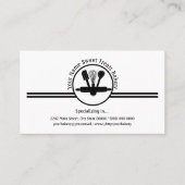 ベーカリースイートトリートカブルズロゴカスタム 名刺 (正面)