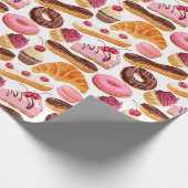 ベーカリースイート包装紙 ラッピングペーパー (角)