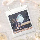 ベーカリートリートバッグクリスマスCookie パーソナライズされた フェイバーバッグ (クリップ留めされた状態)