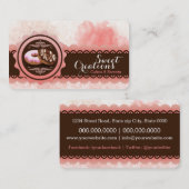 ベーカリードーナツスイートビジネス 名刺 (正面/裏面)