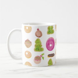 ベーカリードーナツ店クリスマスグッズ コーヒーマグカップ