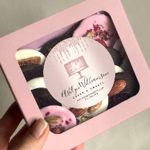 ベーカリーバラ金ゴールドグリッタードリップスケーキペストリーシェフ