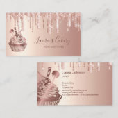 ベーカリーバラ金ゴールドドライブ名刺 名刺 (正面/裏面)