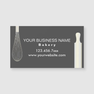 ベーカリーパティシエベーキング名刺マグネット