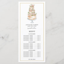 ベーカリーパティシシェフウォーターカラーピンクフローラケーキ