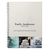 ベーカリーパティシシェフビジネス ノートブック (正面)