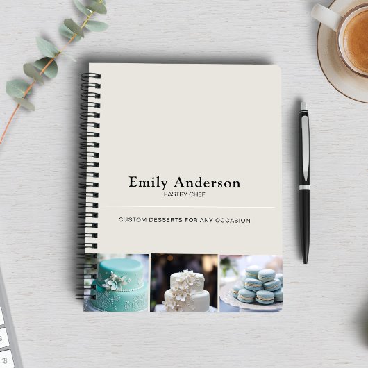 ベーカリーパティシシェフビジネス ノートブック