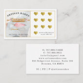 ベーカリーパティシシェフベイカーロイヤリティカード ロイヤリティカード (正面/裏面)